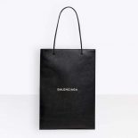 Balenciaga North-South Calfskin Shopping Bag M-Black