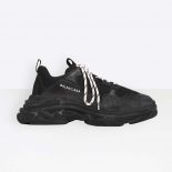 Balenciaga Unisex Triple S Trainers Oversized Multimaterial Sneakers Quilted Effect