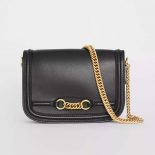 Burberry Women The Leather Link Bag-Black
