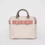 Burberry Women The Small Tri-Tone Leather Belt Bag-Pink