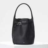Celine Women Big Bag Bucket in Supple Grained Calfskin-Black