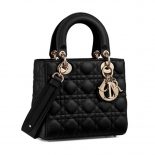 Dior Women MY ABCDIOR Lambskin Personalize Bag-Black