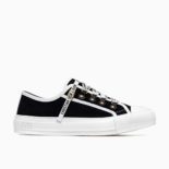 Dior Women Shoes Low-Top Trainer in Canvas-Black