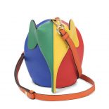 Loewe Women Elephant Rainbow Mini Bag Multicolor Orange