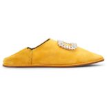 Roger Vivier Women Shoes Bab' Viv' Strass Buckle-Yellow