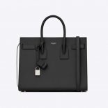 Saint Laurent YSL Women Classic Sac De Jour Small Grain De Poudre Embossed