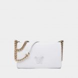 Versace Palazzo Cross-Body Bag in Nappa Leather-White