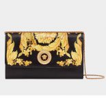 Versace Women Barocco SS'92 Evening Bag-Black