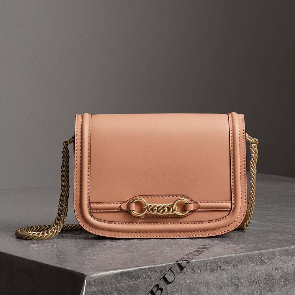 Burberry Women The Leather Link Bag-Pink