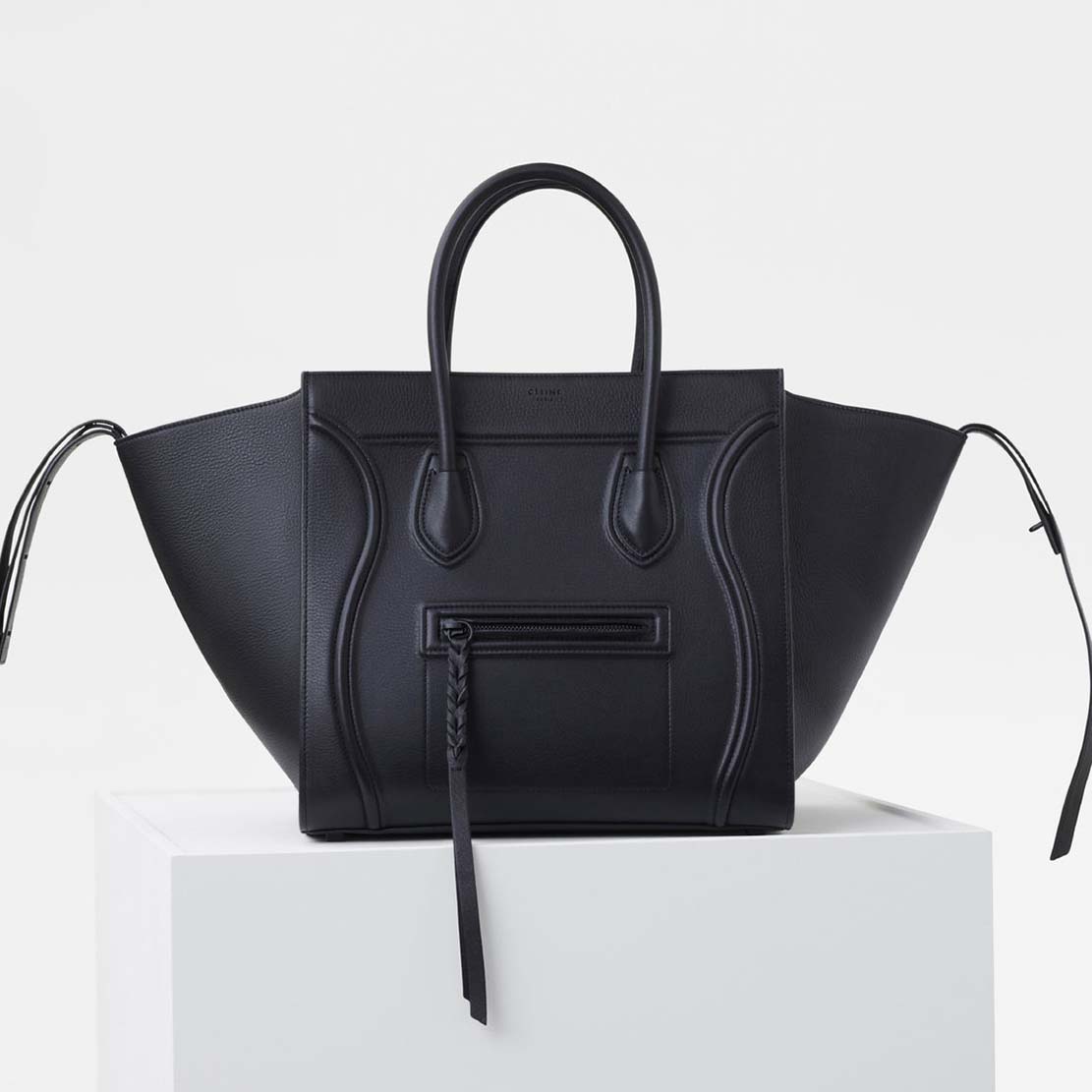 Celine Medium Luggage Phantom Bag in Baby Calfskin Leather