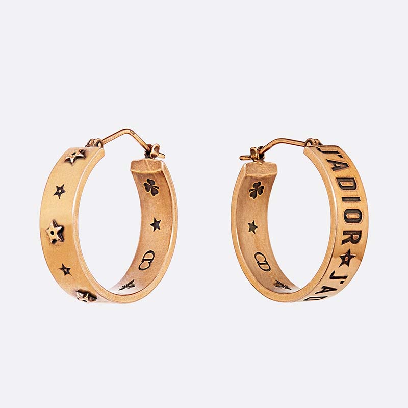 Dior Women Tribales Asymmetric Earrings