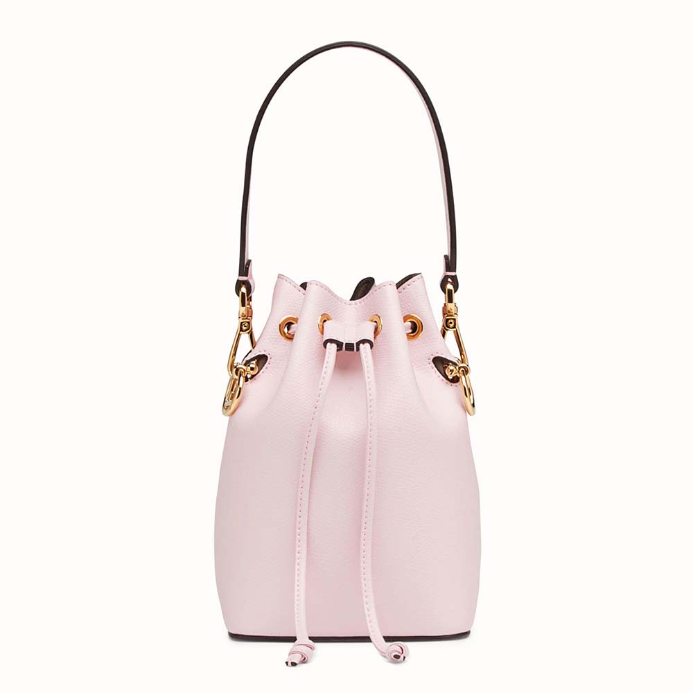 Fendi Women Mon Tresor Pink Leather Mini-Bag
