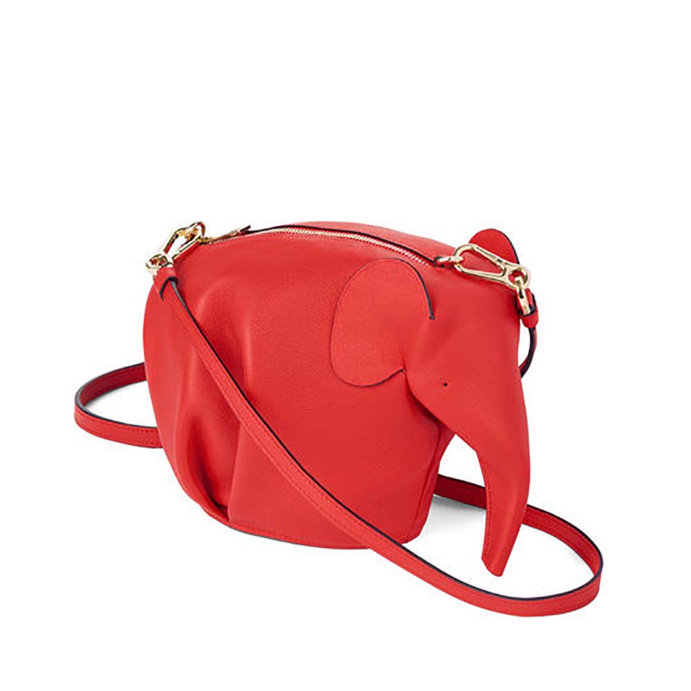 Loewe Women Elephant Mini Bag in Calfskin