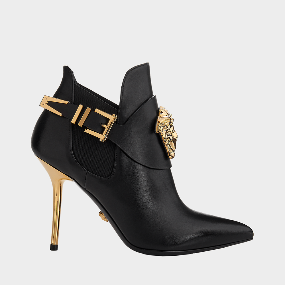 Versace Women Shoes Palazzo High heel Booties-95mm