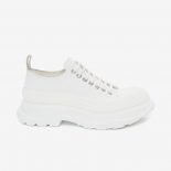 Alexander Mcqueen Women Tread Slick Lace Up-White