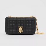 Burberry Women Mini Quilted Lambskin Lola Bag