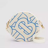 Burberry Women Monogram Motif Canvas and Leather Louise Bag