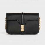 Celine Women Chain Bag 16 in Satinated Calfskin