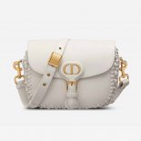 Dior Women Medium Dior Bobby Bag Grained Calfskin with Whipstitched Seams