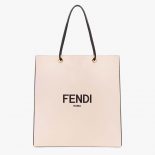 Fendi Women Fendi Pack Medium Shopping Bag Pink Leather Bag
