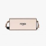 Fendi Women Horizontal Box Pink Leather Bag