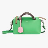 Fendi Women by the way Mini Multicolor Leather Boston Bag