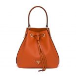 Prada Women Saffiano Leather Bucket Bag