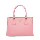 Prada Women Small Saffiano Leather Prada Galleria Bag-Pink