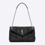 Saint Laurent YSL Women Loulou Puffer Small Bag in Quilted Lambskin
