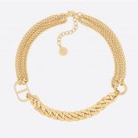 Dior Women 30 Montaigne Necklace Gold-Finish Metal