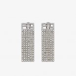 Fendi Women Baguette Earrings Silver-Colored Earrings