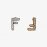 Fendi Women Small FF Earrings Gold-Color Earrings