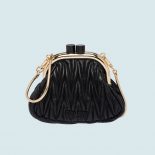 Miu Miu Women Miu Belle Nappa Leather Mini-Bag