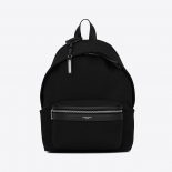 Saint Laurent YSL Women City Mini Backpack in Canvas