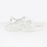 Balenciaga Women Track Sandal in White Neoprene and Rubber