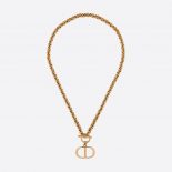 Dior Women 30 Montaigne Necklace Antique Gold-Finish Metal