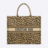 Dior Women Dior Book Tote Beige Multicolor Mizza Embroidery