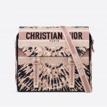 Dior Women Diorcamp Bag Multicolor Tie and Dior Embroidery