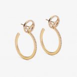 Fendi Women F is Fendi Earring Gold-color