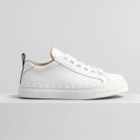 Chloe Women Lauren Sneaker in Smooth Calfskin-White