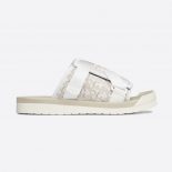 Dior Women Alpha Sandal Off-White Dior Oblique Jacquard