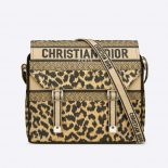 Dior Women Diorcamp Bag Beige Multicolor Mizza Embroidery