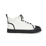 Loewe Women High top sneaker in canvas-White