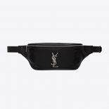 Saint Laurent YSL Women Classic Monogram Belt Bag in Soft Lambskin