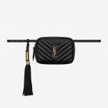 Saint Laurent YSL Women Lou Belt Bag in Matelasse Leather