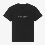Givenchy Men Reverse Oversized T-Shirt-Black
