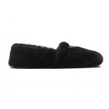 Prada Women Shearling Slippers in 5 mm Heel Hight-Black