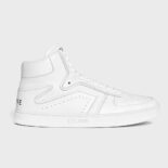 Celine Women Z Trainer CT-01 High Top Sneaker in Calfskin-White