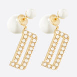 Dior Women Tribales Earrings Gold-Finish Metal