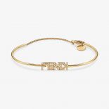 Fendi Women Signature Bracelet Gold-Colored Bracelet